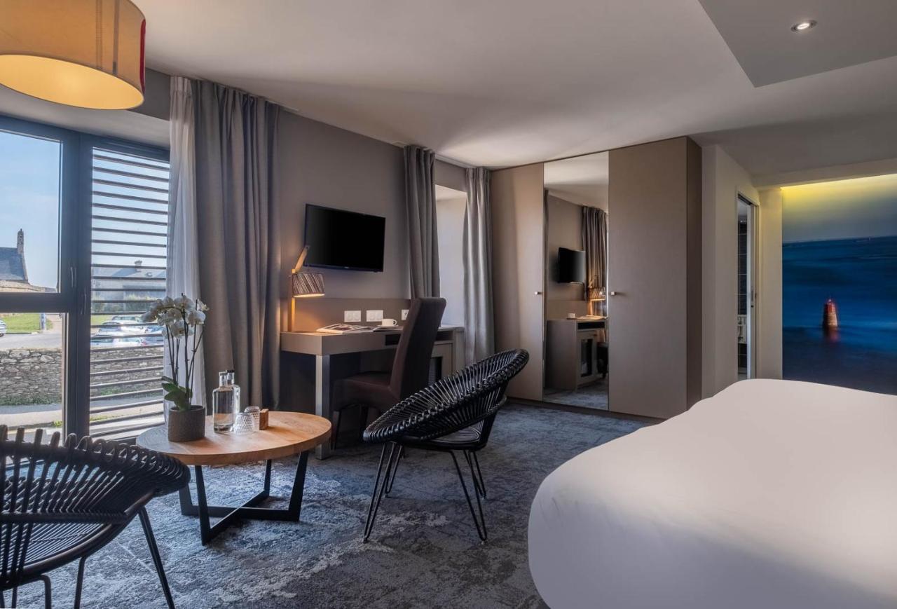 Hostellerie De La Pointe Saint-Mathieu - Spa & Restaurant プルゴンヴラン エクステリア 写真
